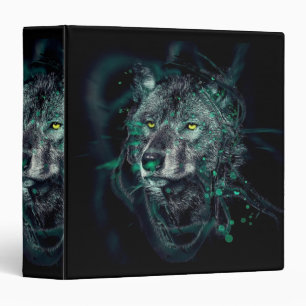 Classeur Loup indien Abstrait