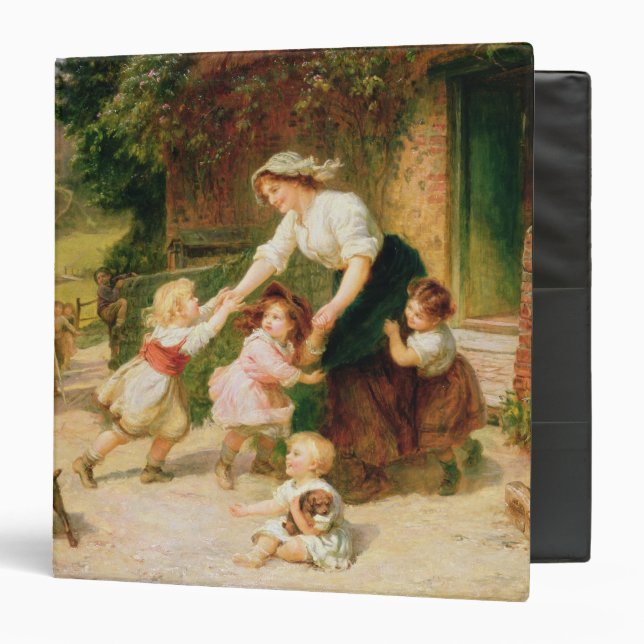 Classeur L'ours de danse (Devant/Intérieur)