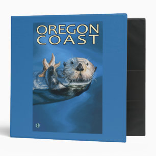 Classeur Loutre de mer de côte de l'Orégon