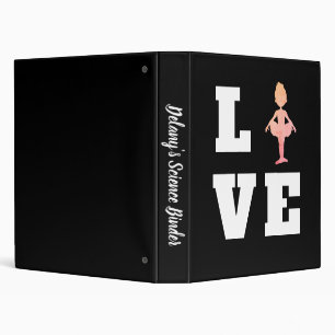 Classeur Love Dance   Ballerina colorée