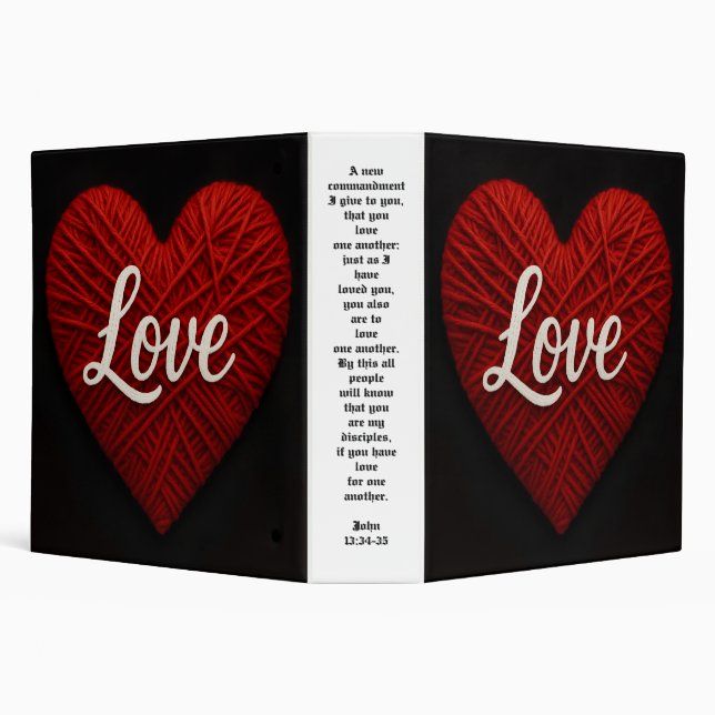 Classeur Love One Another Worship Binder (Arrière-plan)