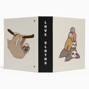 Classeur Love Sloths