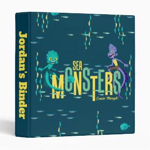 Classeur Luca Des Monstres De Mer Arrivent !