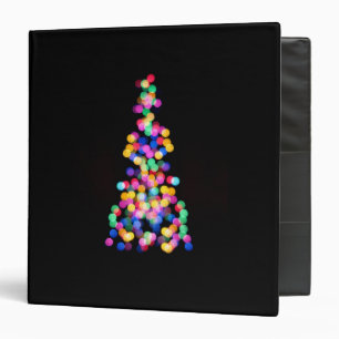 Classeur Lumières de Noël brouillées