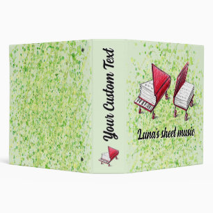 Classeur Luna's Musical Journey - Lime Cream Edition