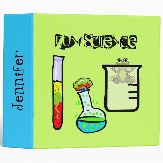 Classeur lunatique de la Science du professeur (Devant/Côté)