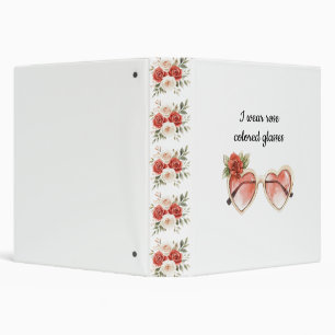 Classeur Lunettes de soleil de couleur rose