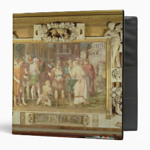 Classeur L'unification de l'état, détail de décoratif