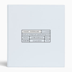 Classeur Luxe Moderne Moderne Minimal tendance Pastel Alice