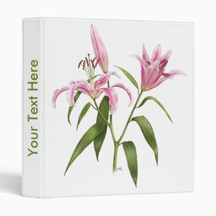 Classeur Lys orientaux - Stargazer