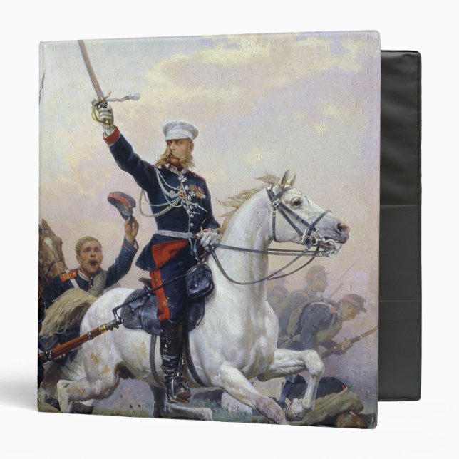 Classeur M.D. Skobelev général dans le Russe-Turc (Devant/Intérieur)