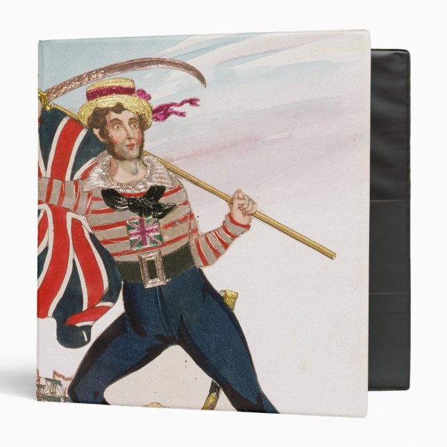 Classeur M.E.F. Saville en tant que 'Union Jack (Devant/Intérieur)