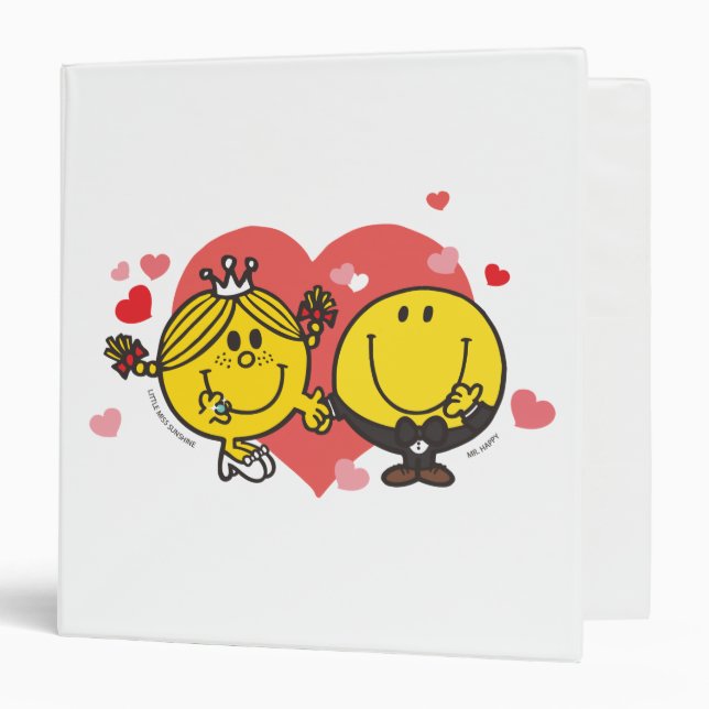 Classeur M. Men Little Miss Mariage Heureux Sunshine (Devant/Intérieur)
