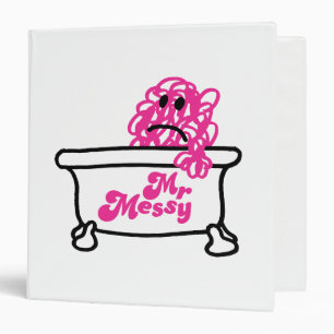 Classeur M. Messy Logo de la baignoire