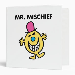 Classeur M. Mischief Sourire avec joie