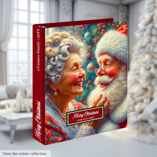 Classeur M. & Mme Claus Mémoire Album Cadeau de Noël