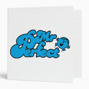 Classeur M. Perfect Grandes lettres bleues