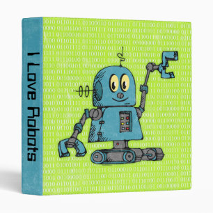 Classeur M. Robot Personalized Binder