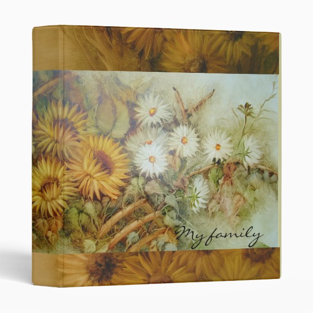 Classeur Ma famille (Devant/Côté)