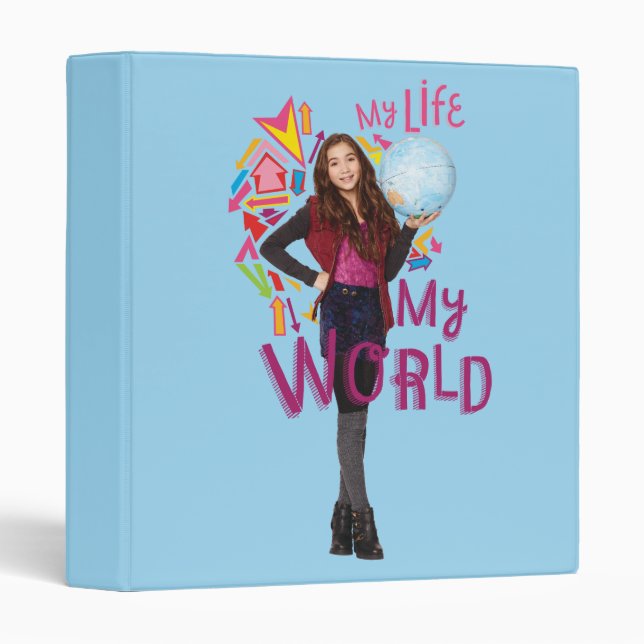 Classeur Ma vie Mon monde (Devant/Côté)