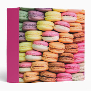 Classeur Macarons Colorés Originaux
