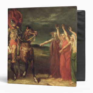 Classeur Macbeth et les trois sorcières, 1855