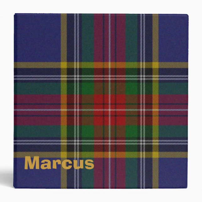 Classeur MacBeth Plaid (Devant)