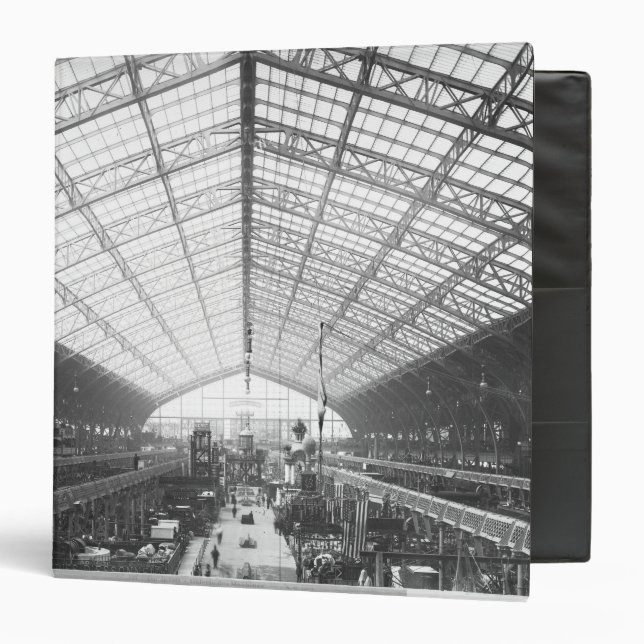 Classeur Machines Hall, exposition universelle (Devant/Intérieur)