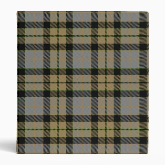 Classeur MacKay Patiné Tartan (Devant)
