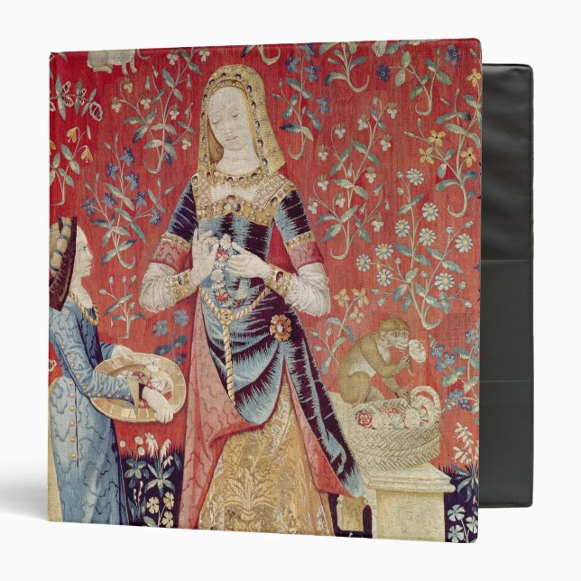 Classeur Madame et la licorne : 'Smell (Devant/Intérieur)