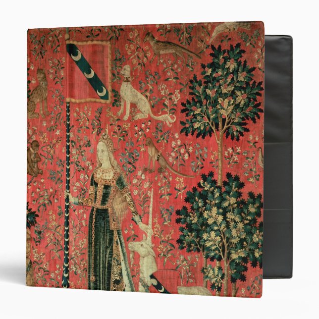 Classeur Madame et la licorne : 'Touch (Devant/Intérieur)
