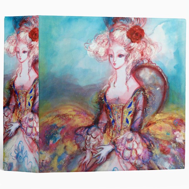 CLASSEUR MADAME POMPADOUR (Devant/Côté)