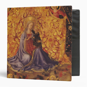 Classeur Madonna de l'humilité avec l'enfant et les anges