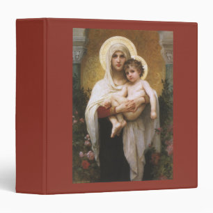 Classeur Madonna des Roses par Bouguereau