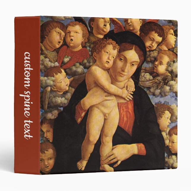 Classeur Madonna des Tcherubim par Andrea Mantegna (Devant/Côté)