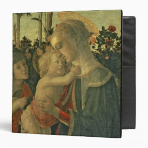 Classeur Madonna et enfant avec St John le baptiste (huile