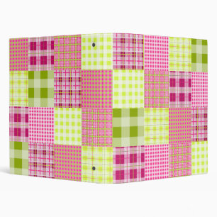 Classeur Madras a inspiré la conception de patchwork de