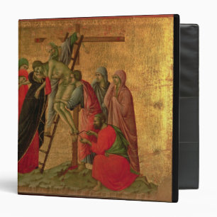 Classeur Maesta : Descente de la croix, 1308-11