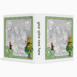 Classeur Mage vintage d'Oz; Dorothy et Toto