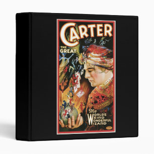 Classeur Magicien vintage Carter le grand