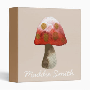 Classeur Magie de Toadstool de champignon rouge