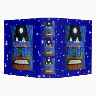Classeur Magie magique de Nite de nuit de chats