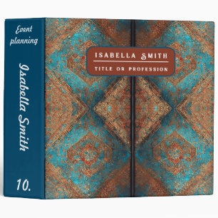 Classeur Magnifique ancien motif persan Collection populair