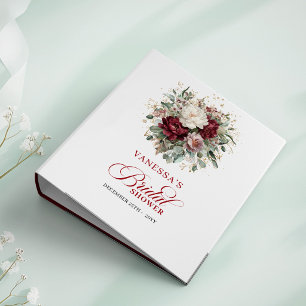 Classeur Magnifique souvenir de la fête prénuptiale florale