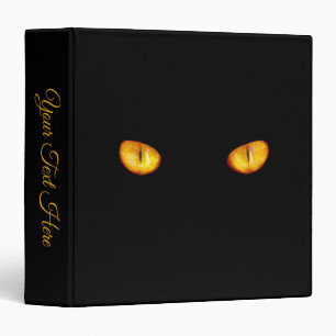 Classeur Maintenant, il vous voit Chat noir