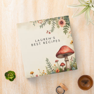 Classeur Maison Champêtre Champignon Boisée Fantaisiste