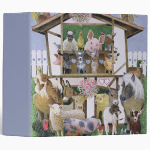 Classeur Maison de théâtre animale