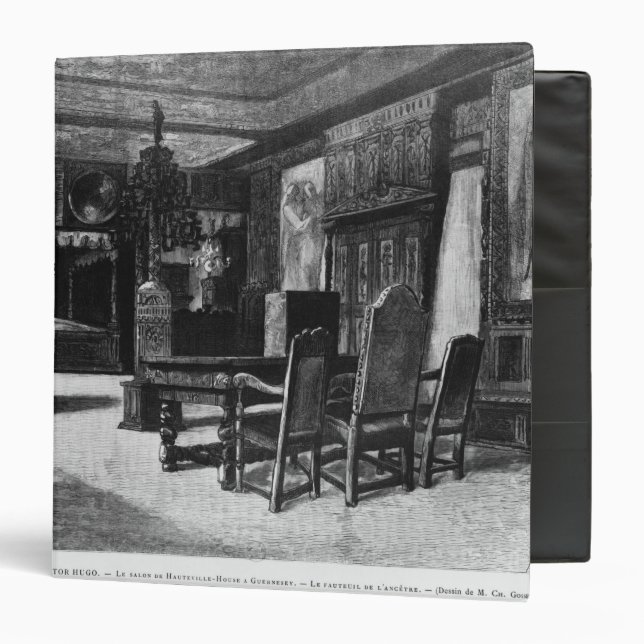 Classeur Maisons de Victor Hugo (Devant/Intérieur)