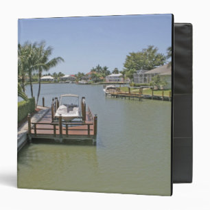 Classeur Maisons et quais sur le canal Marco Island Floride