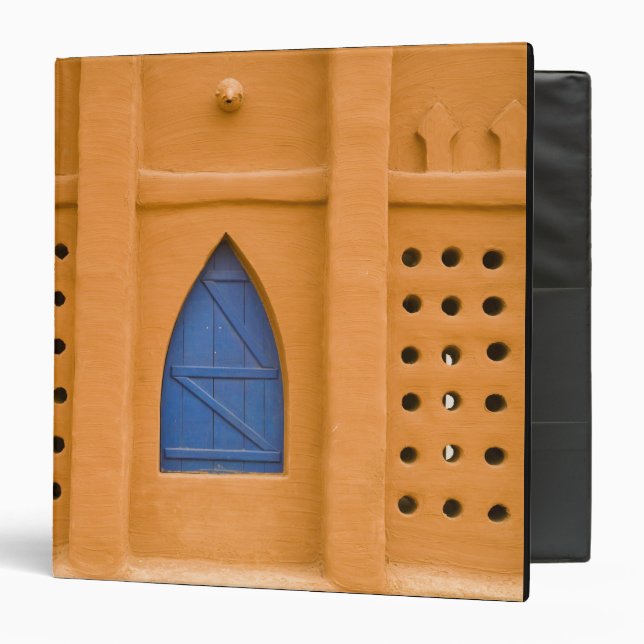 Classeur Mali, Ségou. Bâtiment traditionnel en briques de b (Devant/Intérieur)